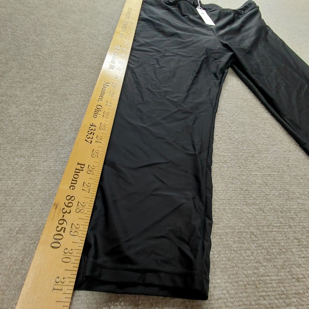 Hollipick Womens Swim Cover-Up Pants Deep Black Size 18W Plus NEW - Picture 6 of 10